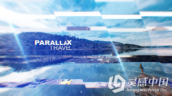 视差三维空间幻灯片展示AE模板 VideoHive Parallax Travel  灵感中国网 www.lingganchina.com