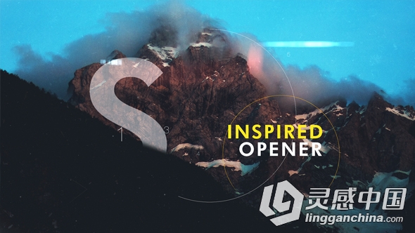 视差三维空间旋转切换片头AE模板 Videohive Inspired Slideshow I Opener  灵感中国网 www.lingganchina.com