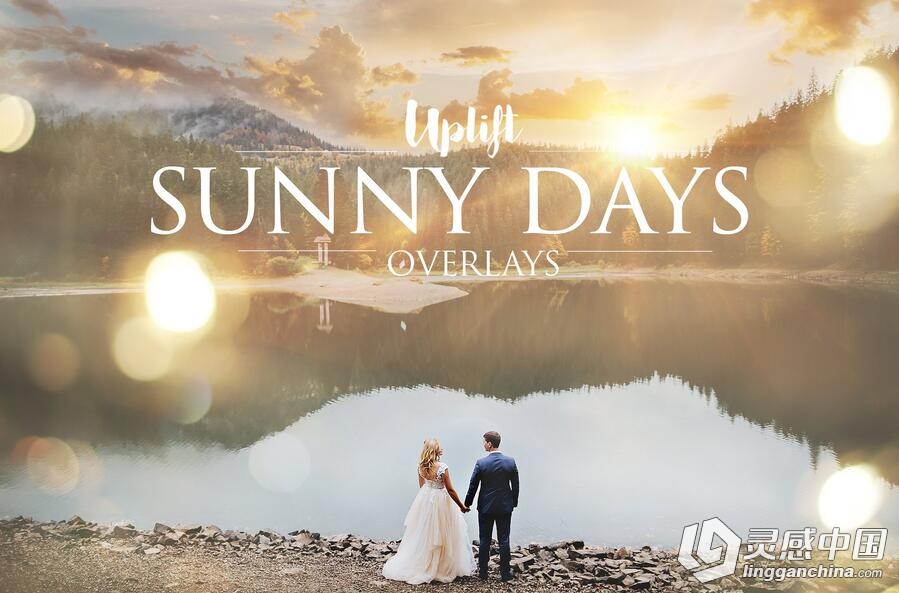 70太阳光斑PS动作+高清纹理 Sunny Days Sun Flare Overlays  灵感中国网 www.lingganchina.com