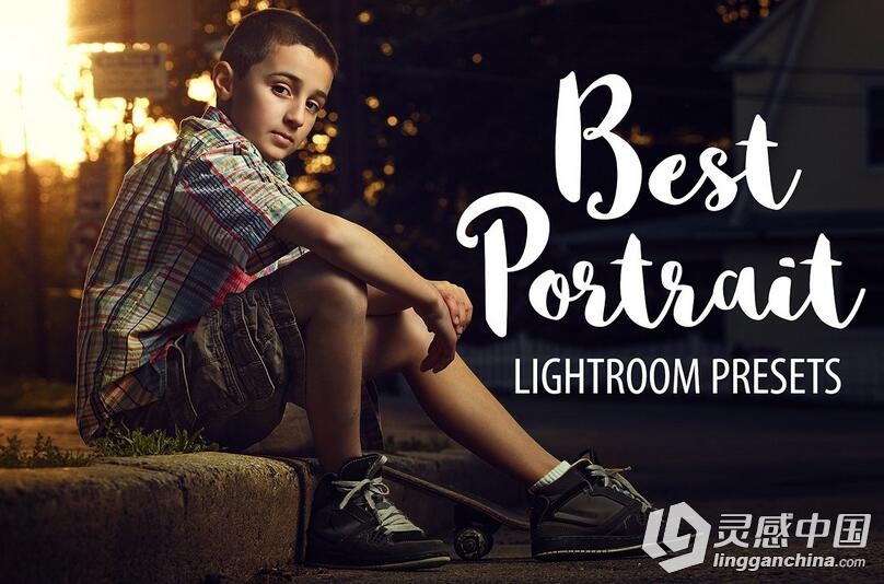 婚纱写真时尚现代色彩肖像Lightroom预设 Best Portrait Lightroom Presets  灵感中国网 www.lingganchina.com