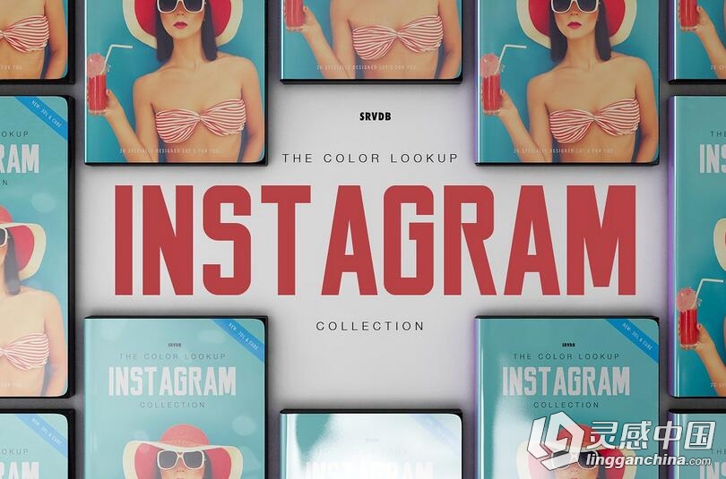 Instagram 效果3D LUTs 预设合集 Instagram LUT Collection  灵感中国网 www.lingganchina.com