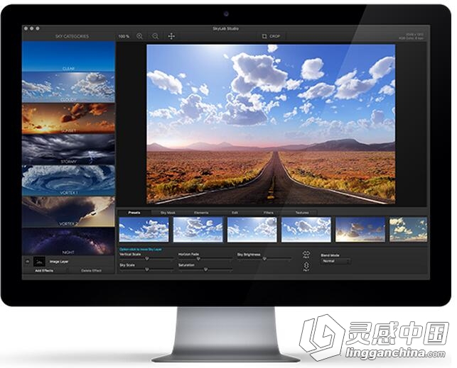 快速替换天空特效软件 SkyLab Studio 2.3 MacOSX  灵感中国网 www.lingganchina.com