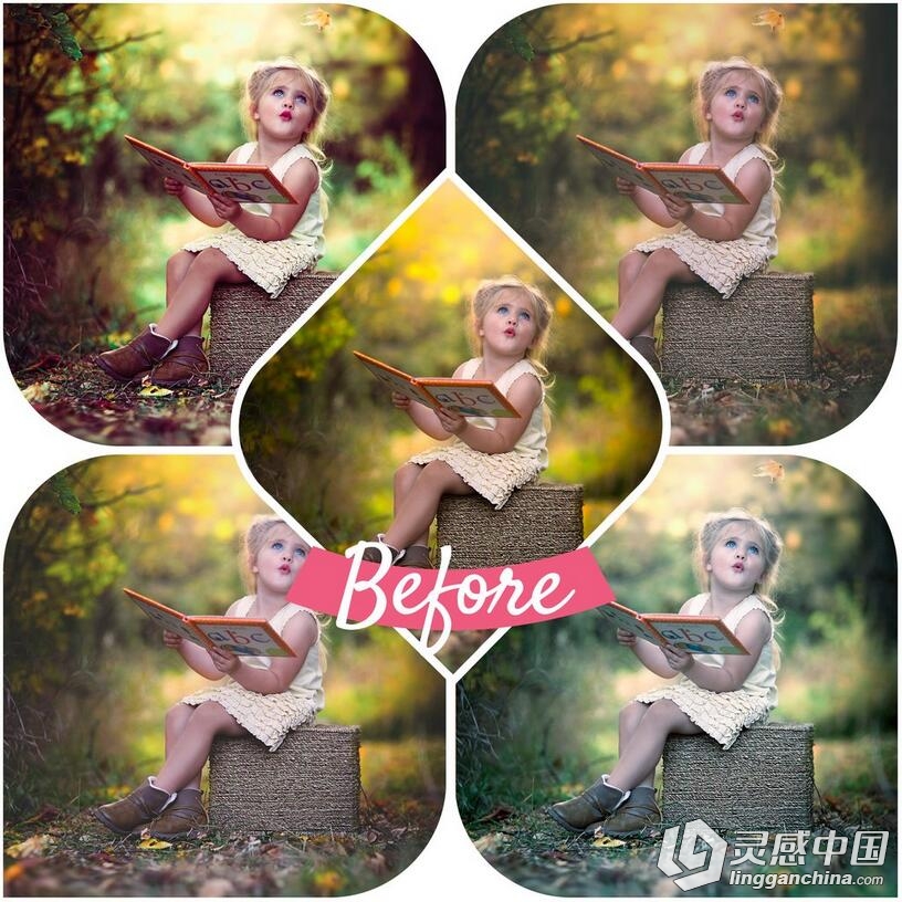 国外大师级春季人像 Lightroom预设 Jake Olson’s Spring Collection Presets  灵感中国网 www.lingganchina.com