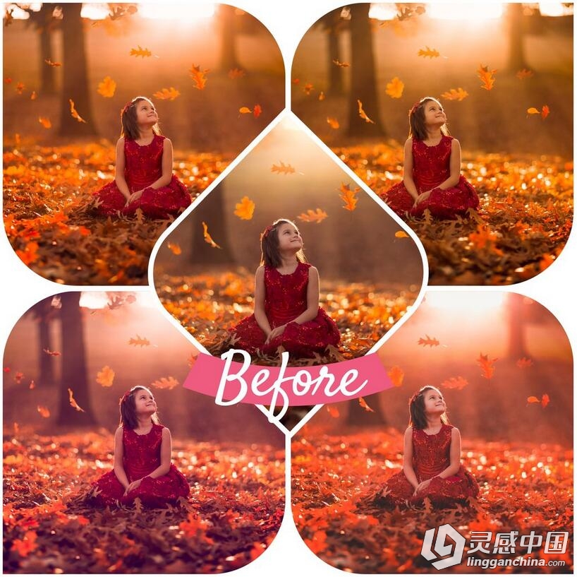 国外大师级秋季人像Lightroom预设 Jake Olson’s Fall Collection Presets  灵感中国网 www.lingganchina.com