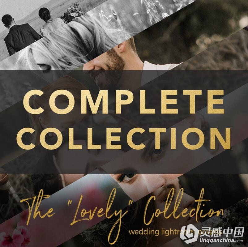 国外大师级婚礼人像摄影后期预设合集 The Lovely Collection Bundle  灵感中国网 www.lingganchina.com