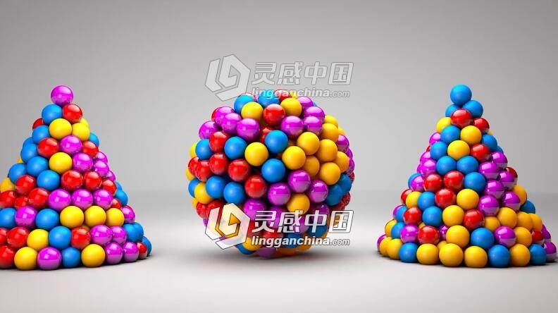 C4D粒子发射器视频教程 附工程文件 C4D Particle Emitters Cinema 4D Tutorial  灵感中国网 www.lingganchina.com