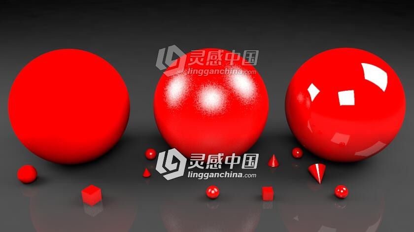 C4D反射通道材质详细设置视频教程 附工程文件 Reflectance Cinema 4D Tutorial  灵感中国网 www.lingganchina.com