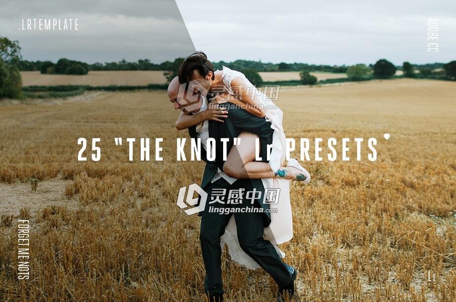 25组室外婚礼Lightroom预设 25 the Knot Lightroom Presets  灵感中国网 www.lingganchina.com