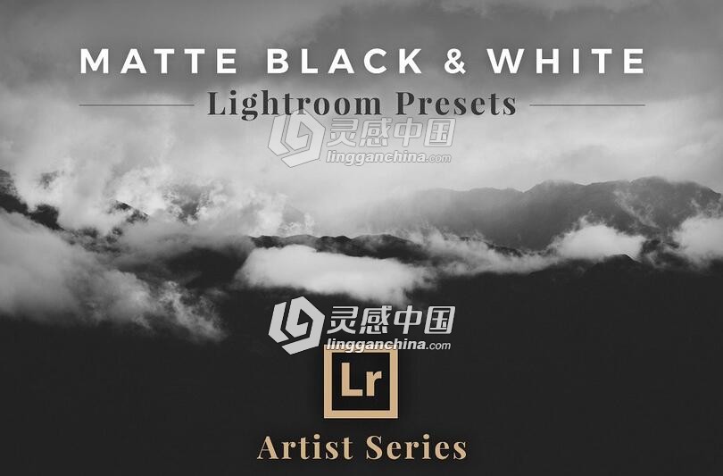 16组老式磨砂黑白风景LR预设 Matte Black &amp;White Lightroom Presets  灵感中国网 www.lingganchina.com