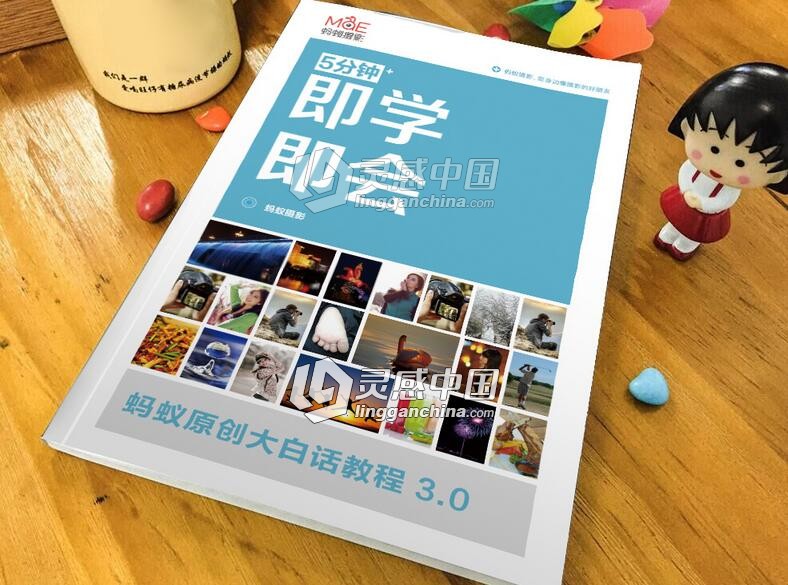 蚂蚁摄影大白话教程3.0PDF+23集摄影视频教程  灵感中国网 www.lingganchina.com