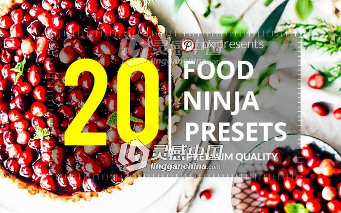 20生活美食摄影后期Lightroom预设 Food Ninja Premium Presets  灵感中国网 www.lingganchina.com