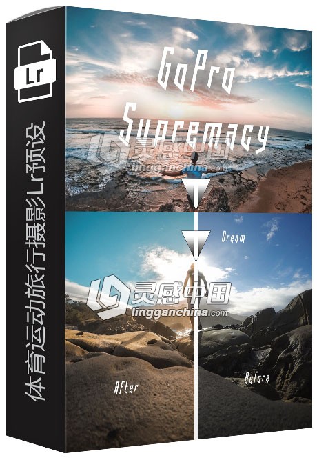 体育运动旅行摄影Lightroom预设 GoPro Supremacy Pack  灵感中国网 www.lingganchina.com