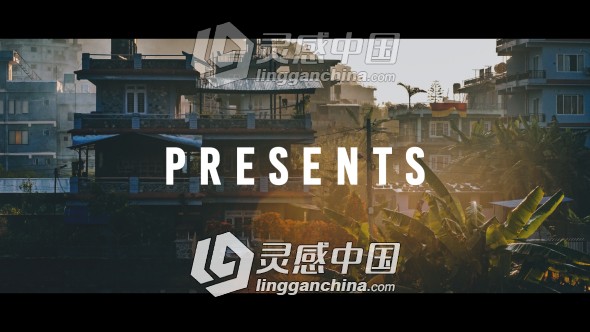 创意空间晃动照片展示视差幻灯片相册动画AE模板  灵感中国网 www.lingganchina.com