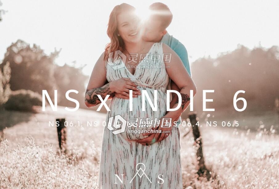 NS x Indie 6 // 5 Presets LR预设 婚礼情侣电影色调Lightroom预设  灵感中国网 www.lingganchina.com