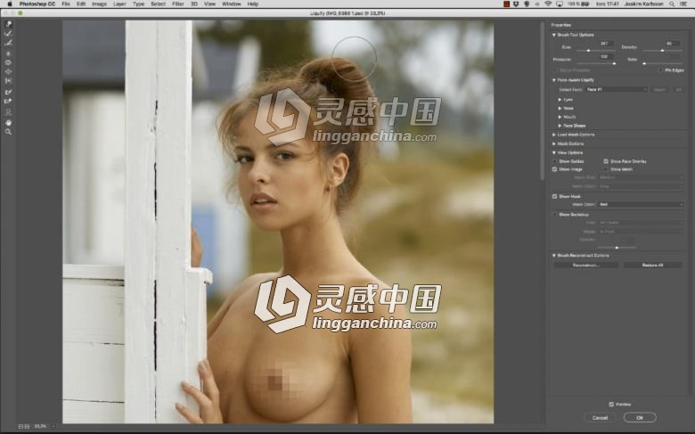 摄影师Joakim Karlsson私房人像精修视频教程Julia Zu Outdoor In Available Light  灵感中国网 www.lingganchina.com