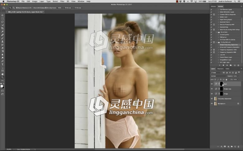 摄影师Joakim Karlsson私房人像精修视频教程Julia Zu Outdoor In Available Light  灵感中国网 www.lingganchina.com