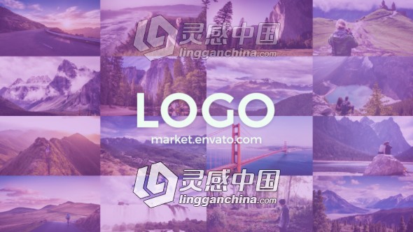 图文展示揭示LOGO AE模板 videohive Logo Intro 20794112  灵感中国网 www.lingganchina.com