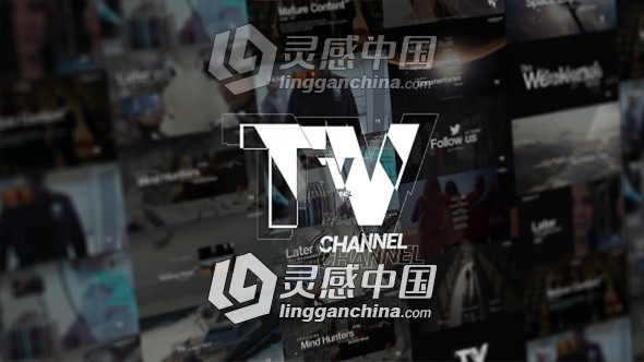 现代电视广播图形包 videohive Modern TV Broadcast Graphics Package 21054904  灵感中国网 www.lingganchina.com