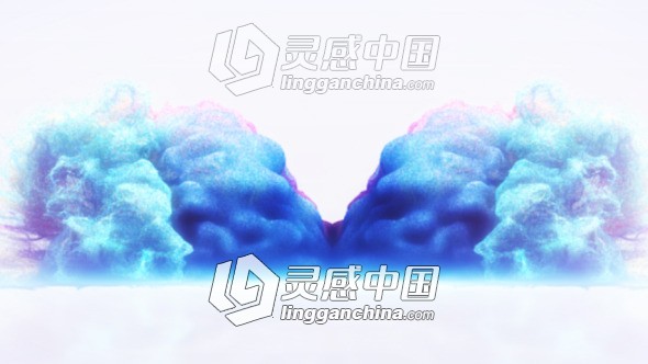 粒子碰撞LOGO揭示AE模板 Videohive Particle Collision Logo Reveal  灵感中国网 www.lingganchina.com