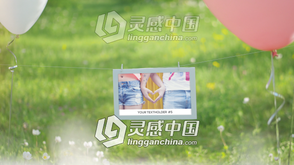 欢快的相册AE模板 Photo Gallery - Our Happy Day  灵感中国网 www.lingganchina.com