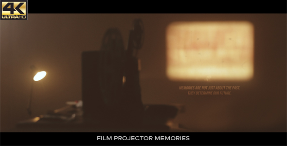 复古怀旧视频展示效果AE模板 Videohive Vintage Memories - Film Projector  灵感中国网 www.lingganchina.com