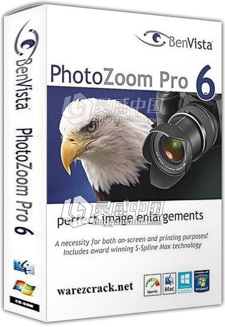 PS无损放大滤镜Benvista PhotoZoom Pro 6.1中文版  灵感中国网 www.lingganchina.com