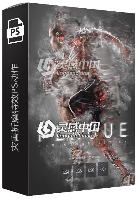 灾害折磨特效PS动作 Plague Photoshop Action 附视频教程  灵感中国网 www.lingganchina.com