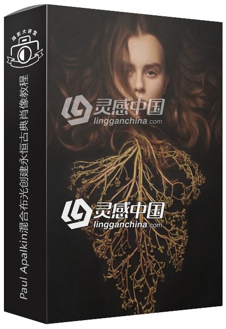 乌克兰摄影师Paul Apalkin混合布光创建永恒古典肖像视频教程  灵感中国网 www.lingganchina.com