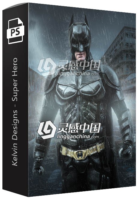 超级英雄PS创意后期合成视频教程Kelvin Designs - Creative Composites: Super Hero  灵感中国网 www.lingganchina.com