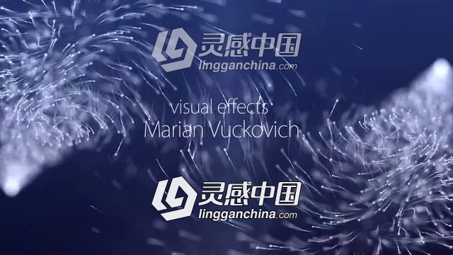 唯美漂亮粒子生长扩散文字标题片头AE模板 Videohive Bright Romantic Titles  灵感中国网 www.lingganchina.com