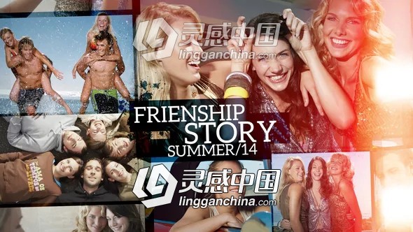 多张图片平铺幻灯片展示效果AE模板 Videohive Multiple Slideshow  灵感中国网 www.lingganchina.com