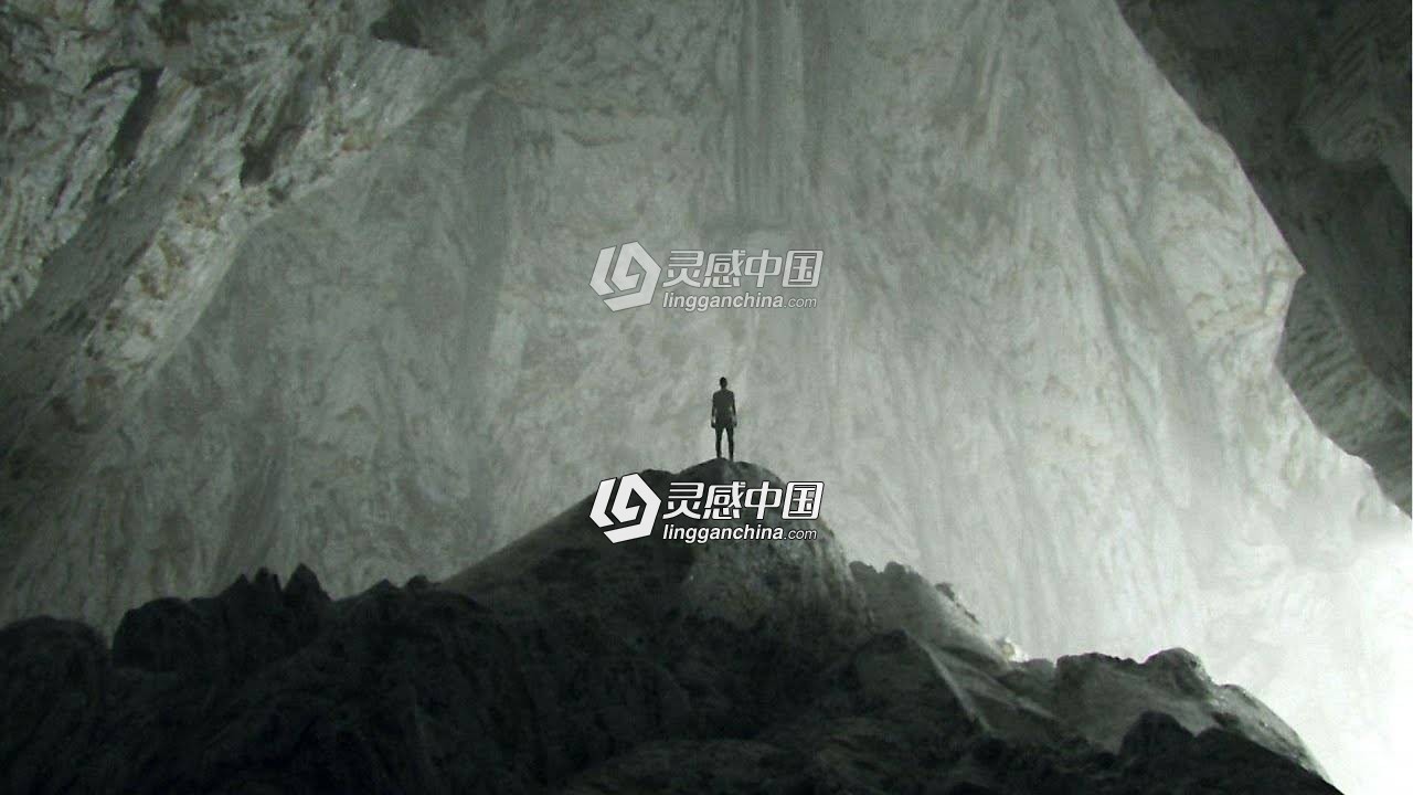 C4D使用Octane渲染洞穴场景教程 Rock Cave Technique with Octane Scatter  灵感中国网 www.lingganchina.com