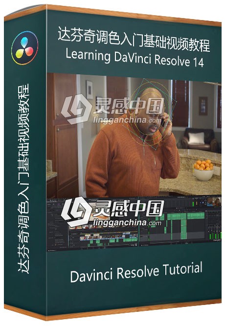 DaVinci Resolve 14达芬奇调色入门基础视频教程  灵感中国网 www.lingganchina.com