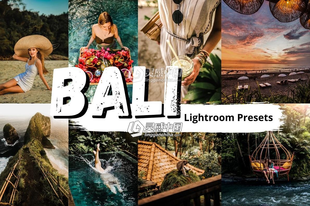 巴黎旅拍人像LR预设+手机lr预设 Bali Lightroom Presets  灵感中国网 www.lingganchina.com