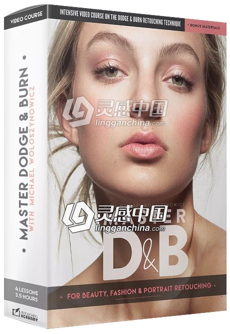 Retouching Academy-Michael Woloszynowicz-精通D&amp;B精修PS视频教程中文字幕  灵感中国网 www.lingganchina.com