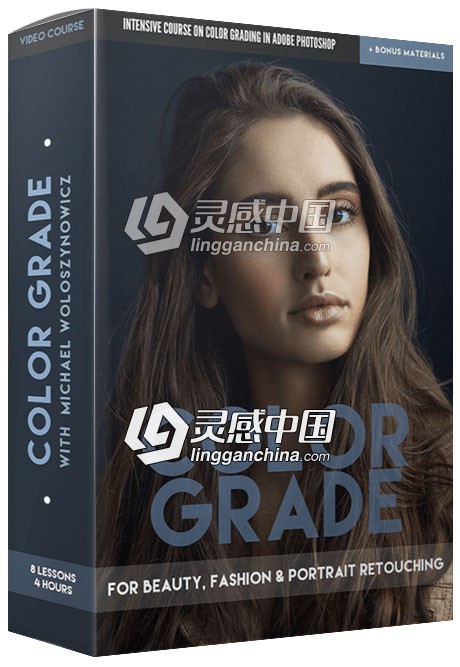 Retouching Academy-Color Grade Video-色彩分级修饰PS视频教程中文字幕  灵感中国网 www.lingganchina.com