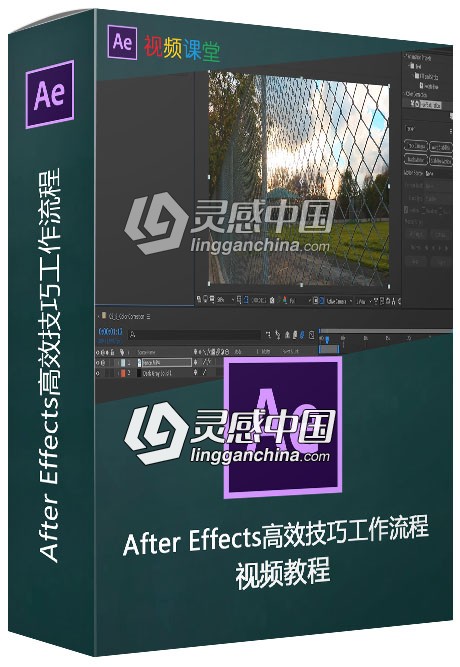 After Effects高效技巧工作流程视频教程  灵感中国网 www.lingganchina.com