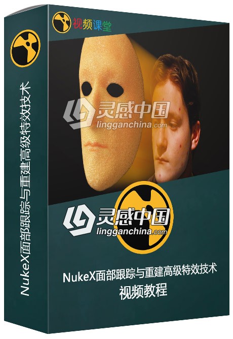 NukeX面部跟踪与重建高级特效技术视频教程  灵感中国网 www.lingganchina.com