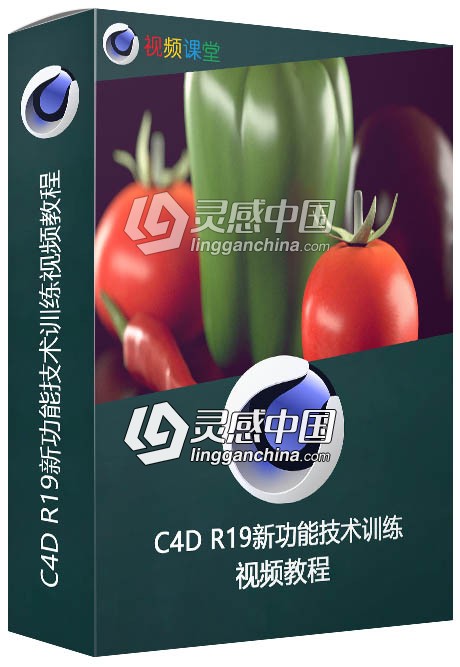 C4D R19新功能技术训练视频教程  灵感中国网 www.lingganchina.com