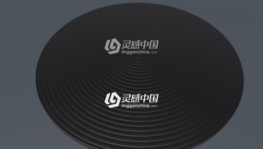 C4D圆环材质 C4D材质  灵感中国网 www.lingganchina.com