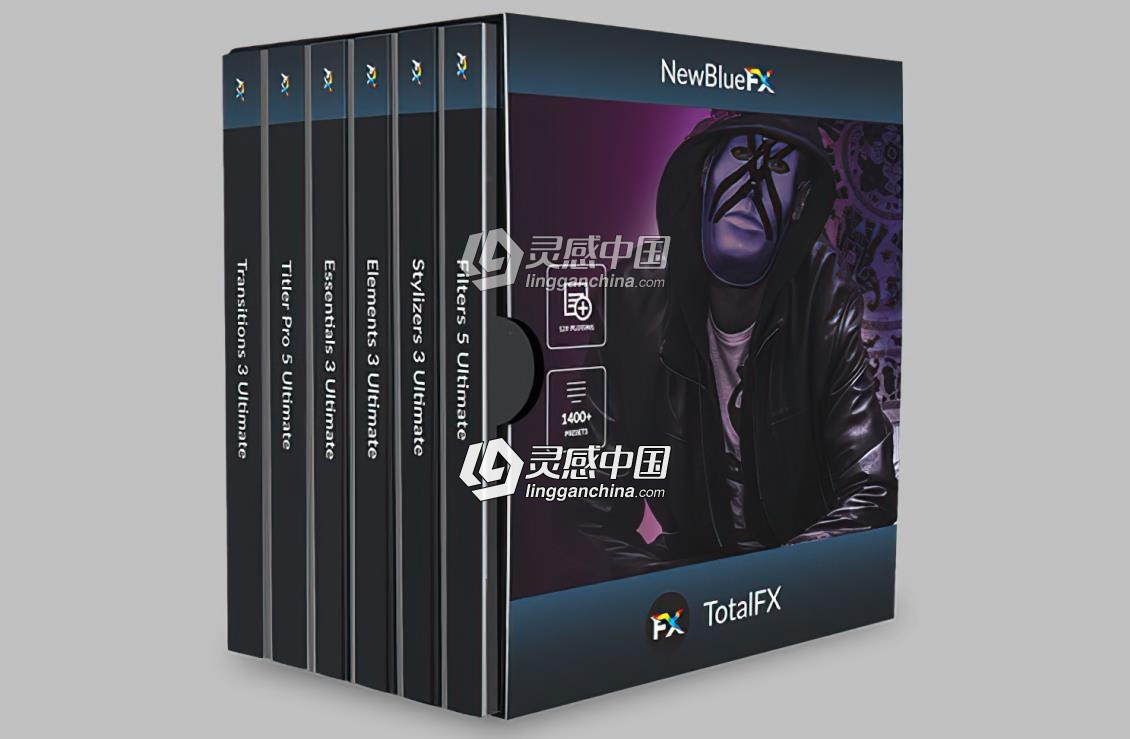 AE/PR视觉特效转场插件 NewBlueFX TotalFX7 V7.2.200716 Win破解版  灵感中国网 www.lingganchina.com