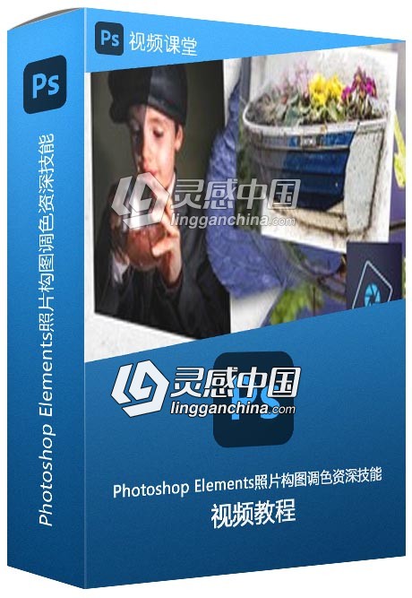 Photoshop Elements照片构图调色资深技能训练视频教程  灵感中国网 www.lingganchina.com