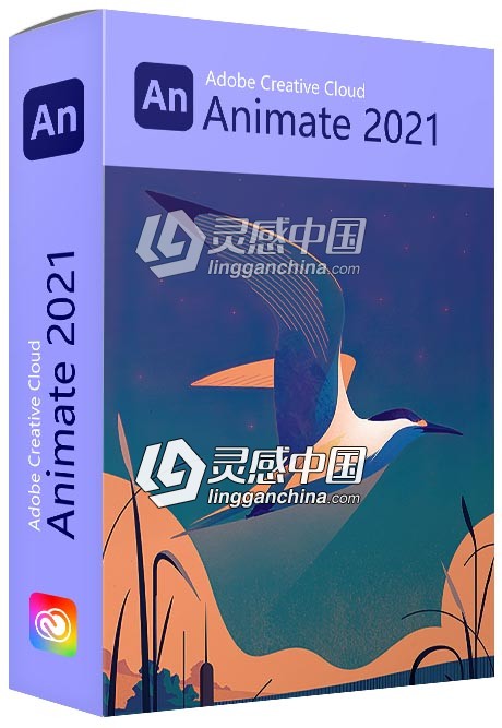 Adobe Animate 2021 21.0.0.35450 Winx64 An 2021中英文版一键安装完整版  灵感中国网 www.lingganchina.com