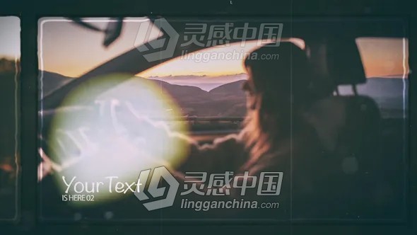 复古回忆照片相册片头AE模板AE工程文件  灵感中国网 www.lingganchina.com