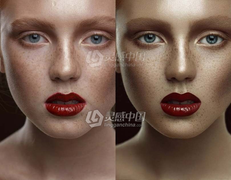 专业魅力人像精修PS扩展面板 Glamour Professional Retouch Panel v1.0汉化版 支持PS2021  灵感中国网 www.lingganchina.com