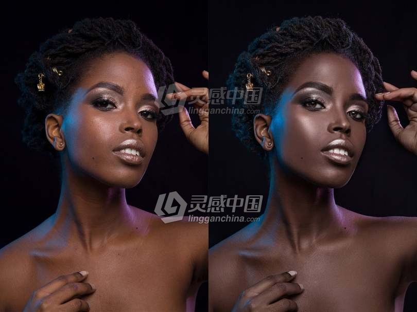 专业魅力人像精修PS扩展面板 Glamour Professional Retouch Panel v1.0汉化版 支持PS2021  灵感中国网 www.lingganchina.com