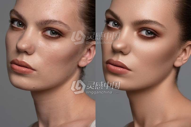 专业魅力人像精修PS扩展面板 Glamour Professional Retouch Panel v1.0汉化版 支持PS2021  灵感中国网 www.lingganchina.com