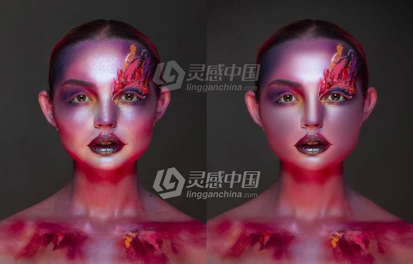 专业魅力人像精修PS扩展面板 Glamour Professional Retouch Panel v1.0汉化版 支持PS2021  灵感中国网 www.lingganchina.com