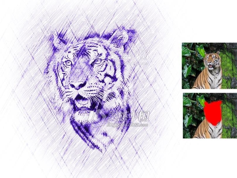 专业铅笔素描艺术PS动作 Pro Sketch Photoshop Action 2 附视频教程  灵感中国网 www.lingganchina.com