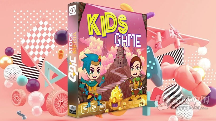 526个儿童游戏APP应用音效游戏声音集合音效素材 Kids Game Sound Effects  灵感中国网 www.lingganchina.com